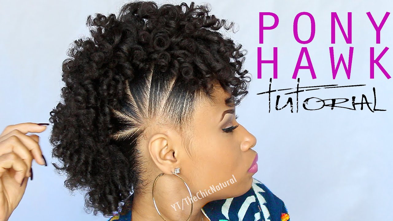 THE PONY HAWK | Natural Hairstyle