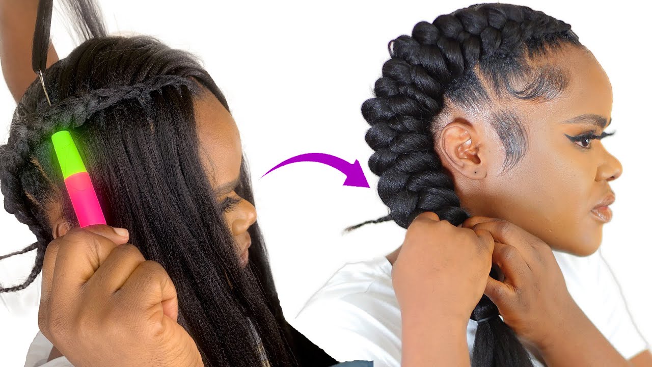 Most Beautiful Crochet Braid Hairstyle/ Beginner Friendly