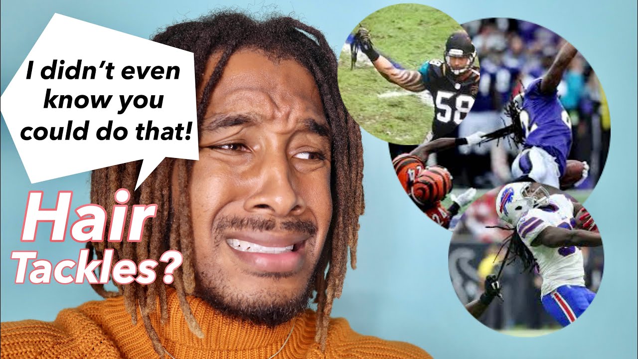 NFL Hair Tackles | Tackling By Grabbing Dreadlocks?!