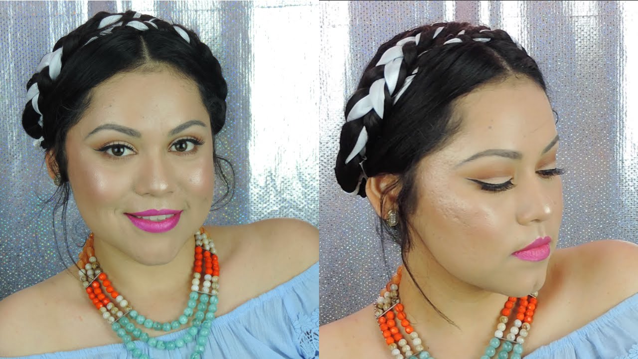 Hair Tutorial : Frida Kahlo Inspired Hair