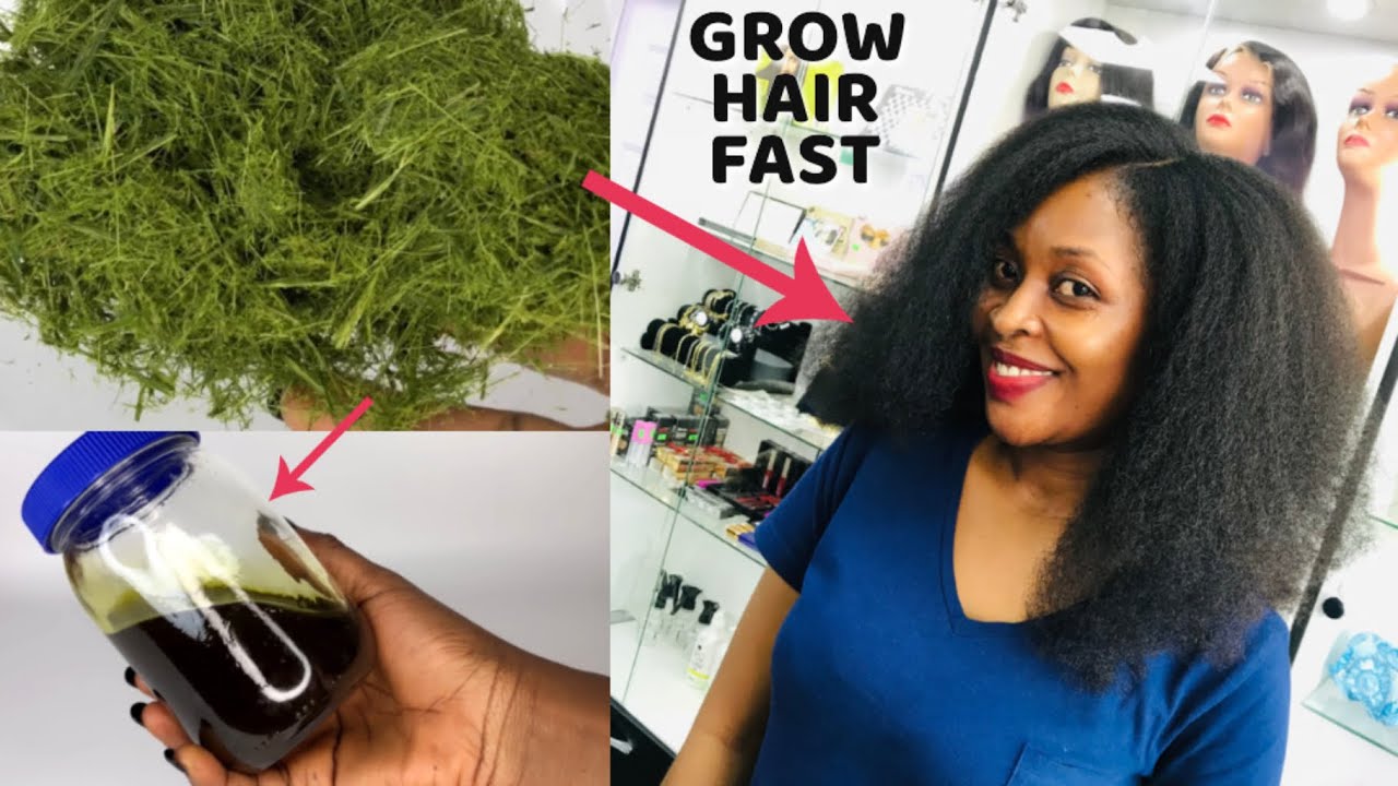 YOUR HAIR WILL GROW LIKE CRAZY IF YOU USE THIS OIL- GROW HAIR Long , Thick & Healthy ...