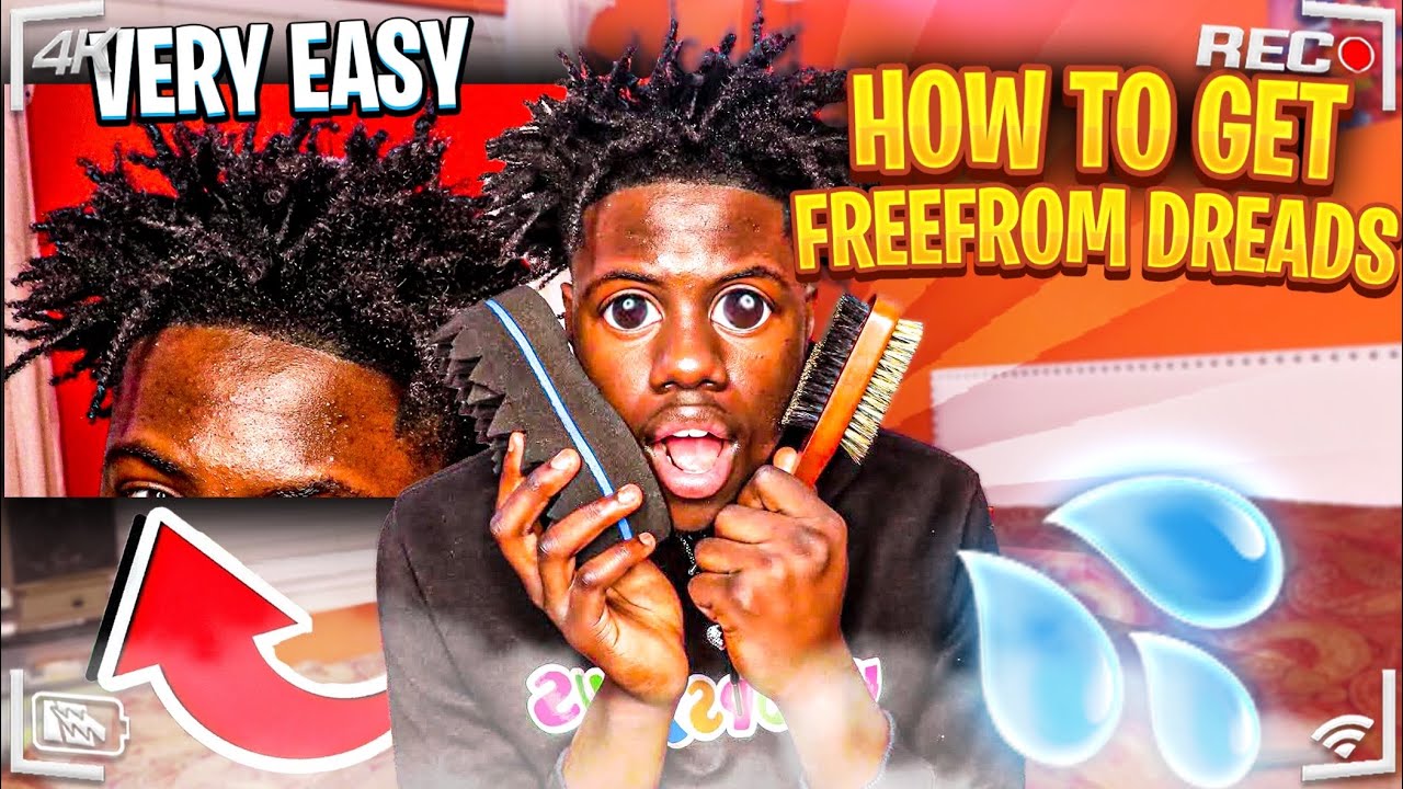 HOW TO GET FREEFORM/AFRO DREADS TUTORIAL!  *VERY EASY*