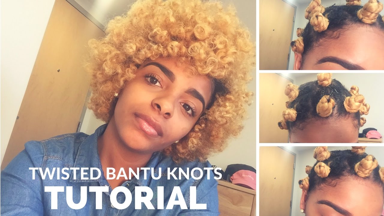 Bantu Knot Tutorial | 3c/4a Hair | Natural Hair