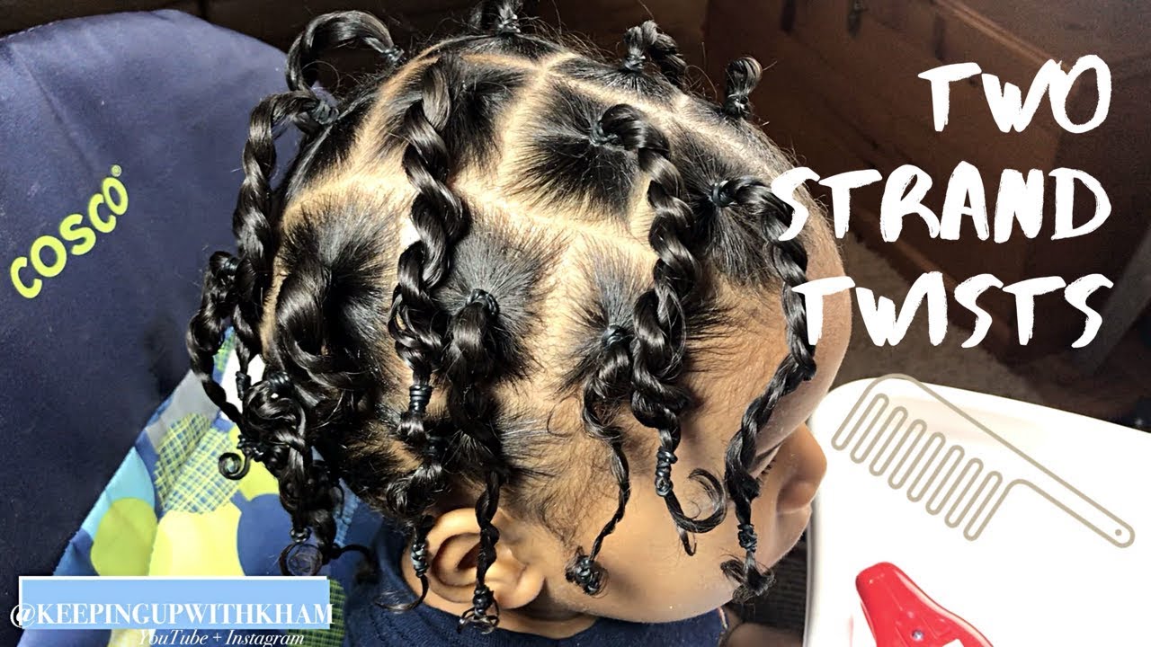 TODDLER BOY HAIRSTYLES 05 | TWO STRAND TWISTS | #TODDLERHAIRSTYLES #BOYHAIRSTYLES #PROTECTIVESTYLES