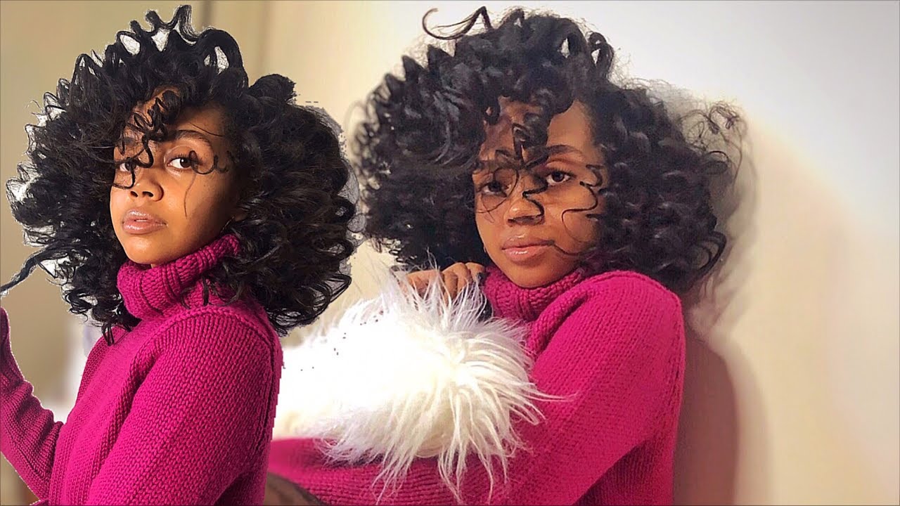 PERMROD SET ON STRAIGHT HAIR! Styling a 3 week old Silk Press | Cool Calm Curly