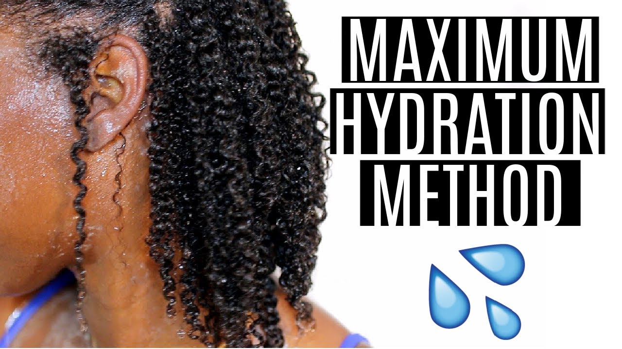 MAXIMUM HYDRATION METHOD | MY CURLS ARE JUICYYYYY
