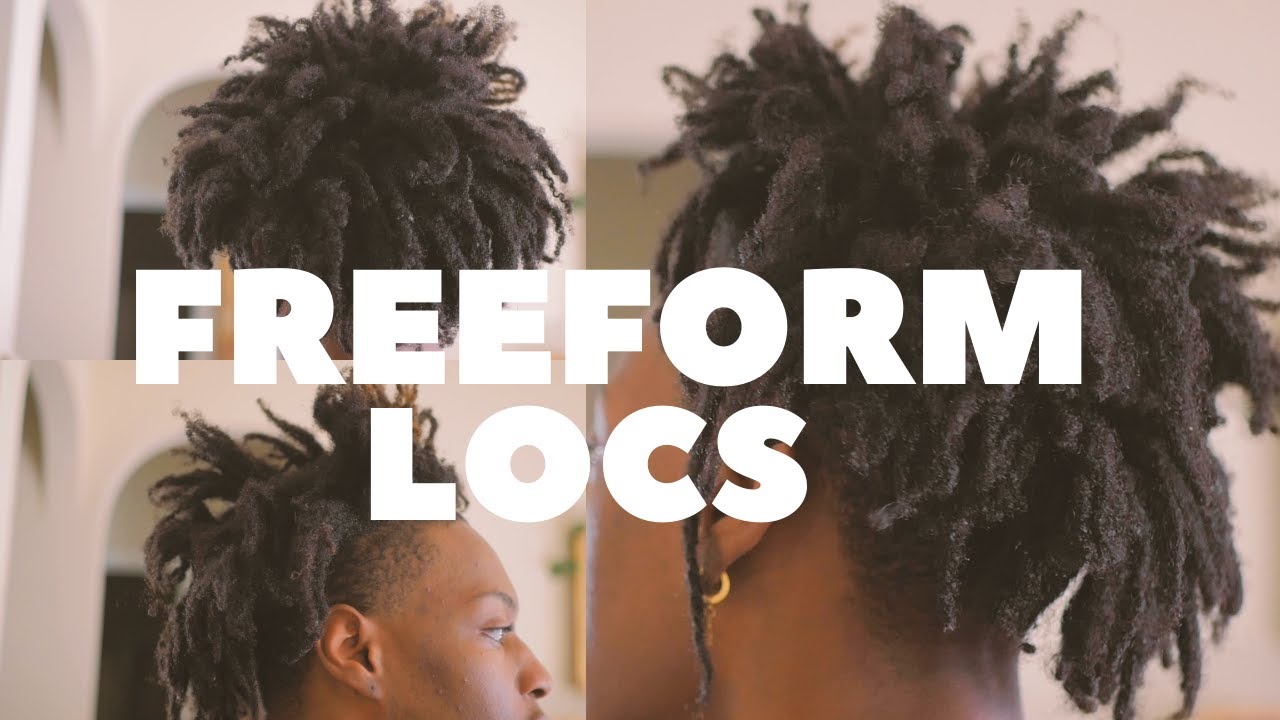 How to Grow Freeform Locs (Starter Locs on 4C Hair)