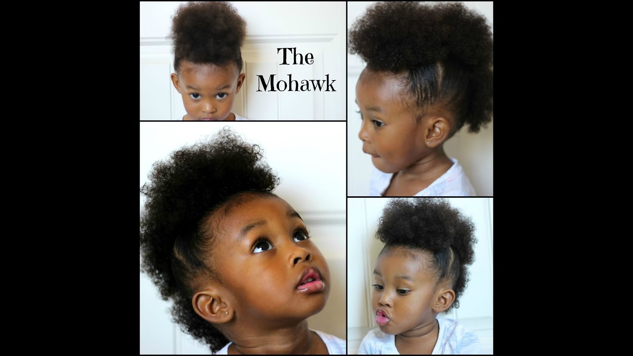 Fro hawk | Hair Tutorial for Little Girls