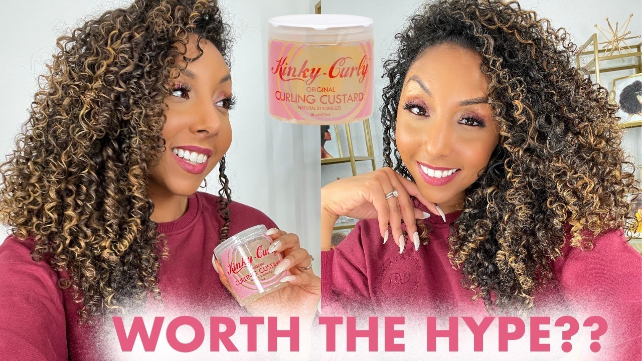 Is This Gel Worth The Hype?? Kinky-Curly Curling Custard | BiancaReneeToday
