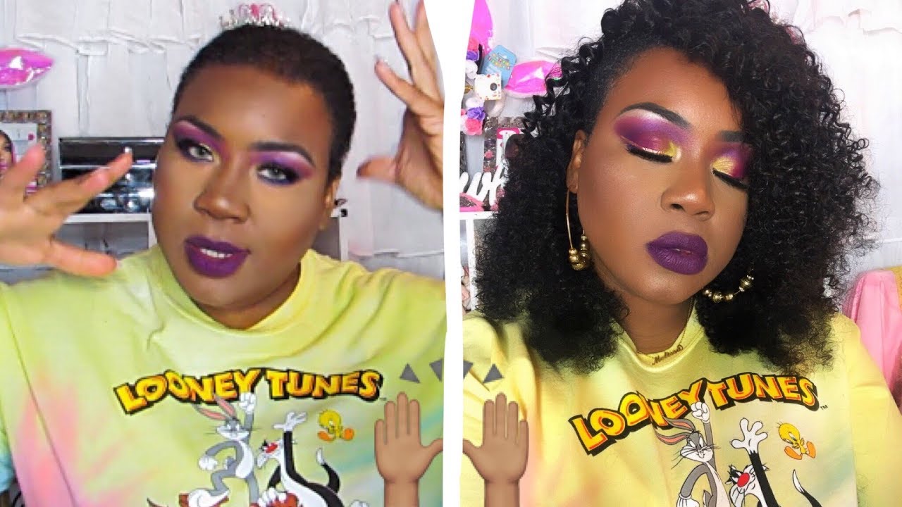 How I Apply Clip-Ins To My Very Short Hair| #TWA| Sassina Hair