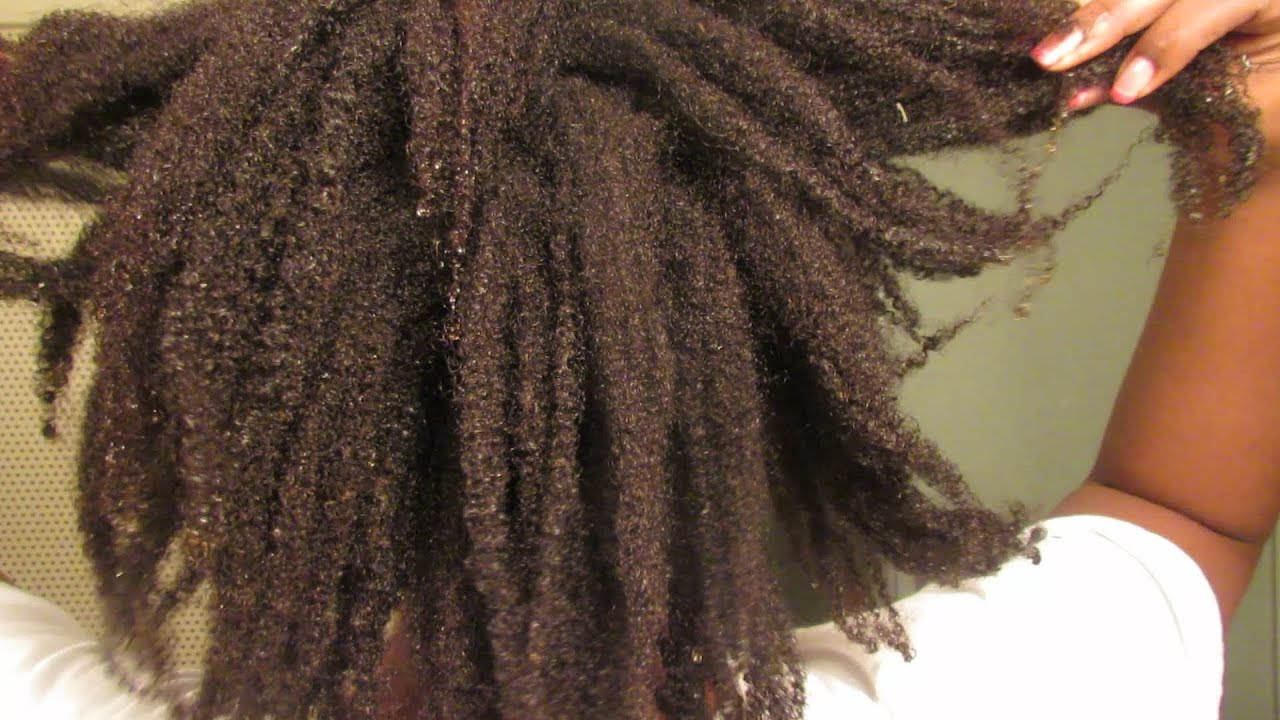 4c Natural Hair: Official 4 Year Length Check w/ Tape Measure