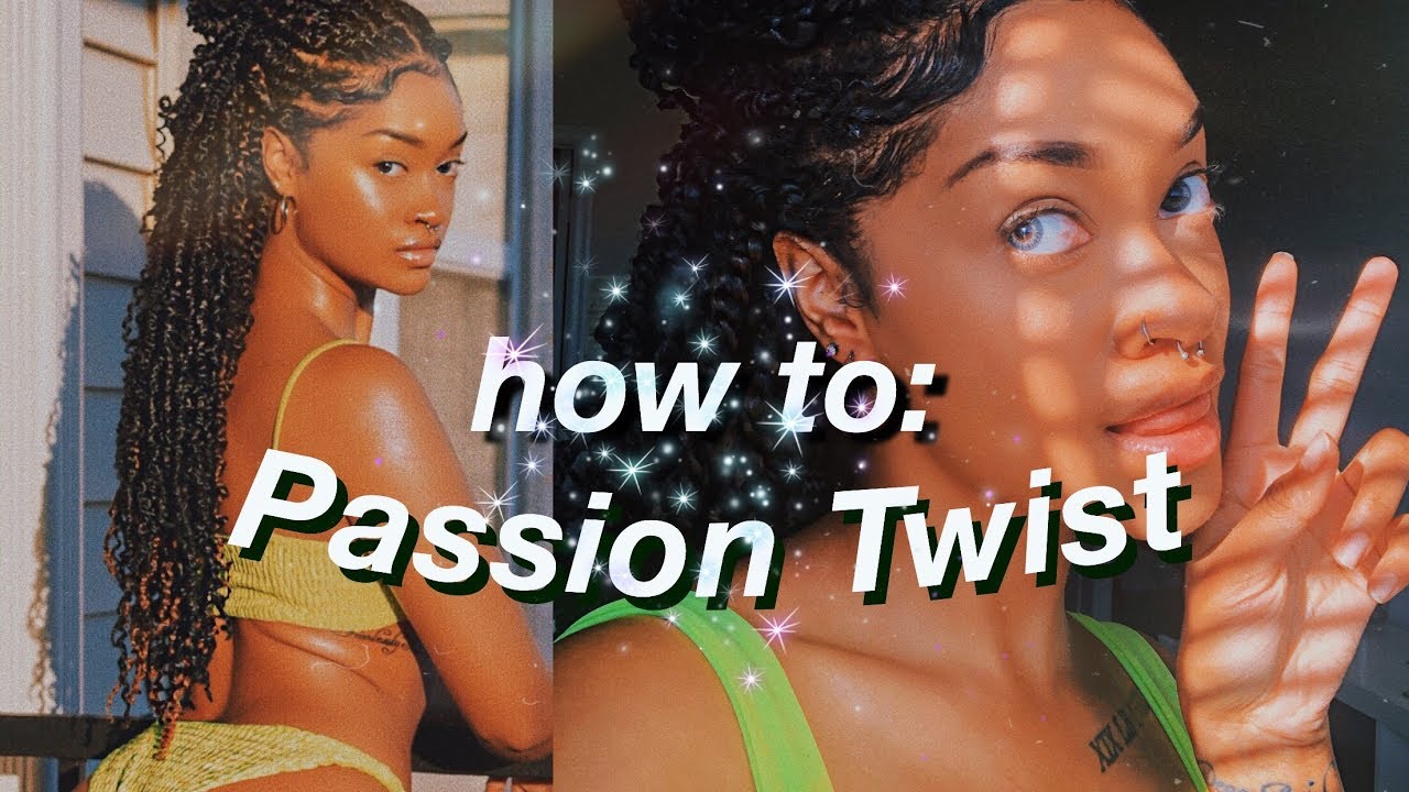 How To: EASY Passion Twist Tutorial on Natural Hair | Step by Step | Beginner Friendly | Bri Hall