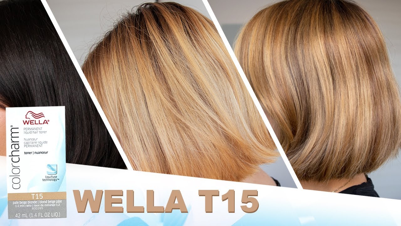 Brunette to Blonde: Wella T15 Toner on Bleached Hair