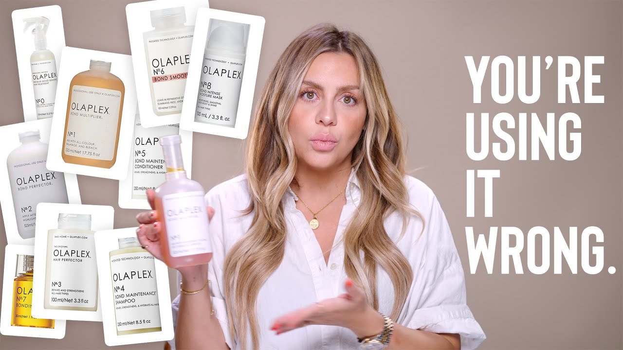 How to use All 9 OLAPLEX Products Correctly, for Best Results!