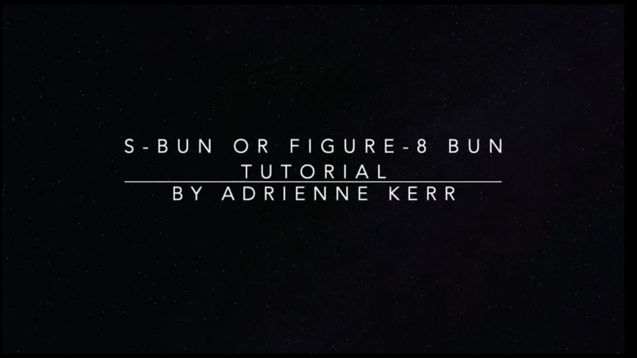 How I Do My Performance Bun (Figure 8 Bun)