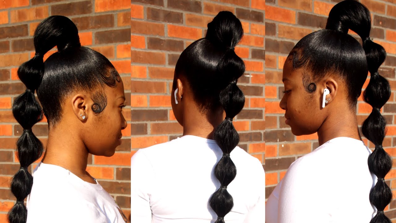 How to Do a Bubble Ponytail