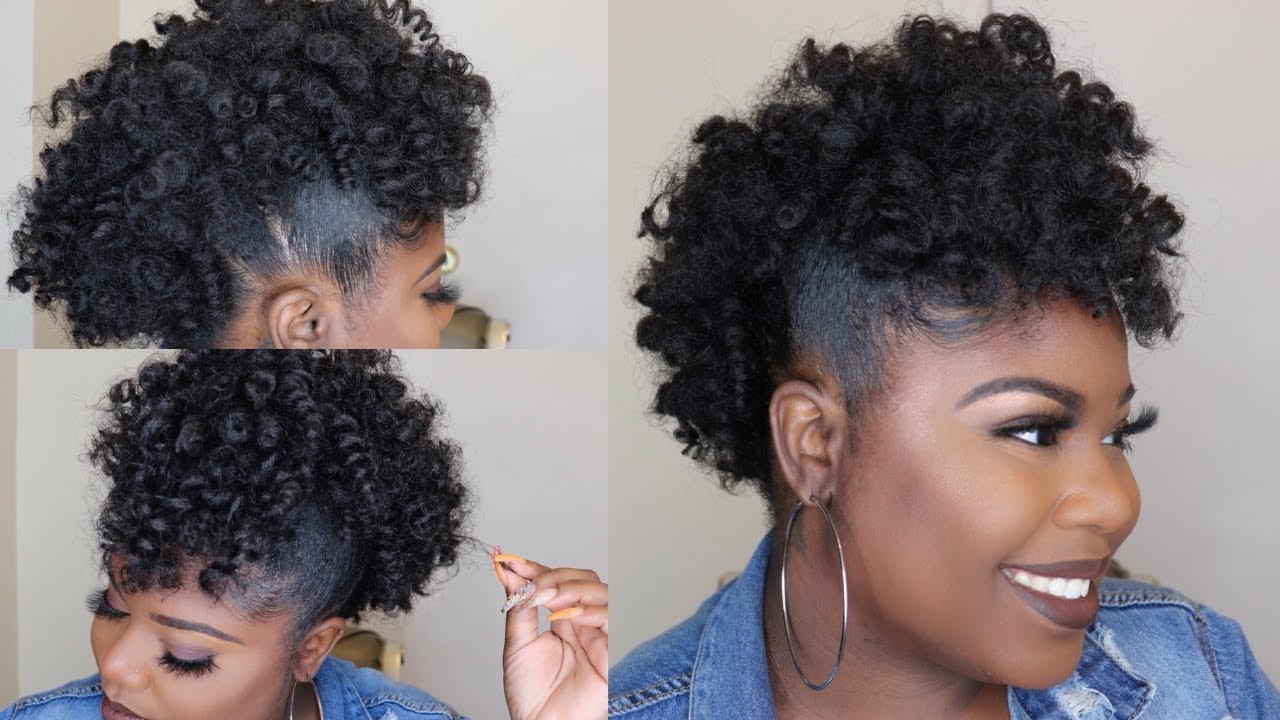 BRAIDLESS CROCHET| NO CORNROWS | Mohawk Freetress Wand Curl