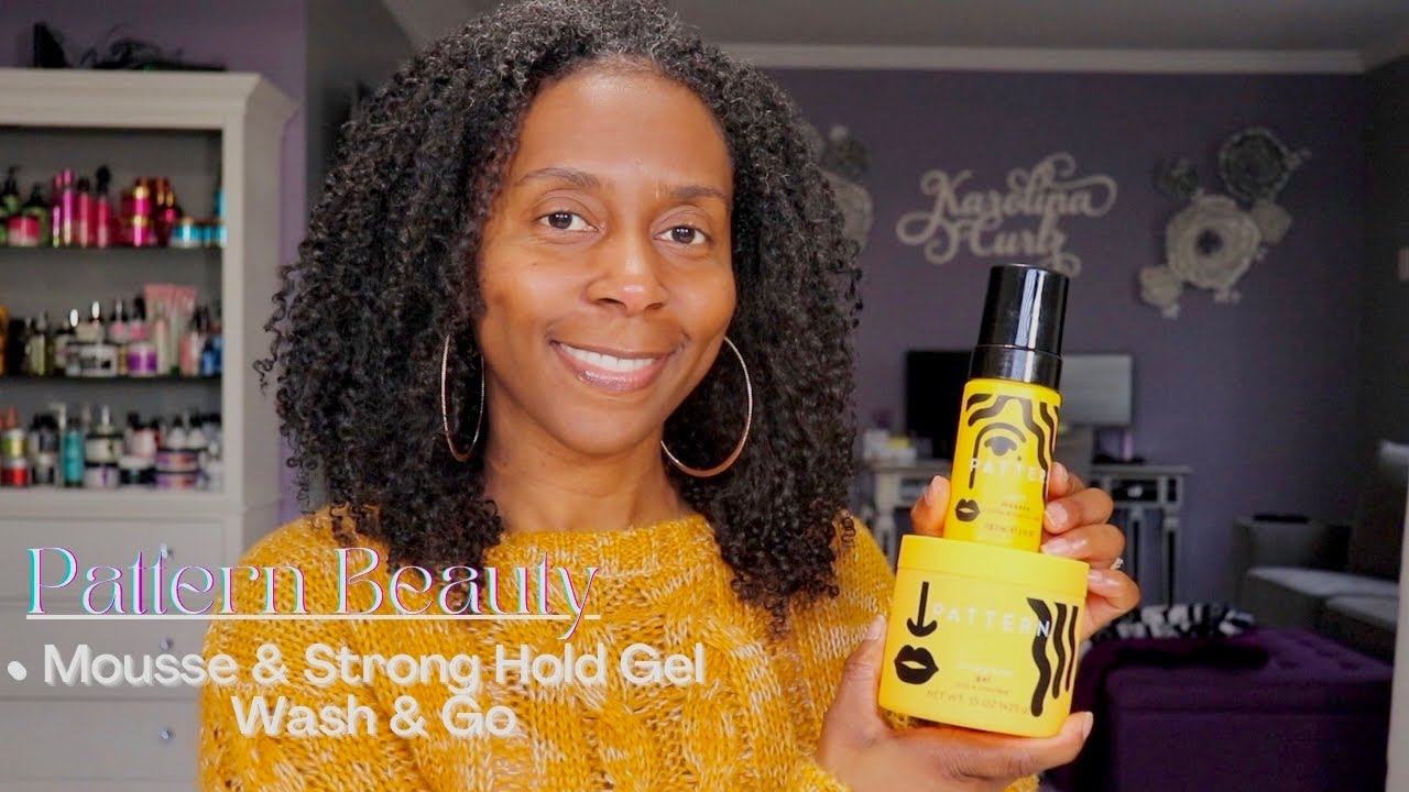 This New Wash & Go Technique using PATTERN BEAUTY's Mousse & Strong Hold Gel is AMAZING!