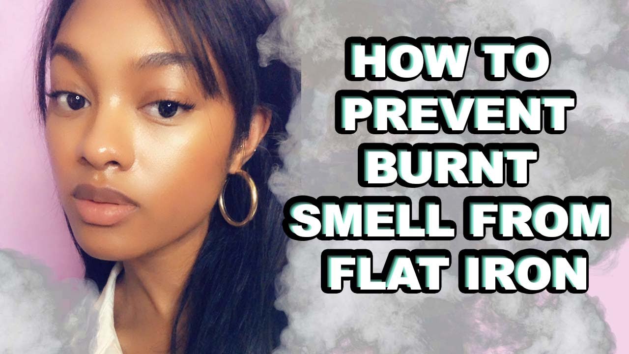 HOW TO Prevent Burnt Hair Smell | Heat Training Hair