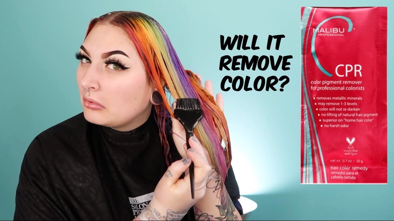 Trying A New Hair Color Remover | Malibu CPR