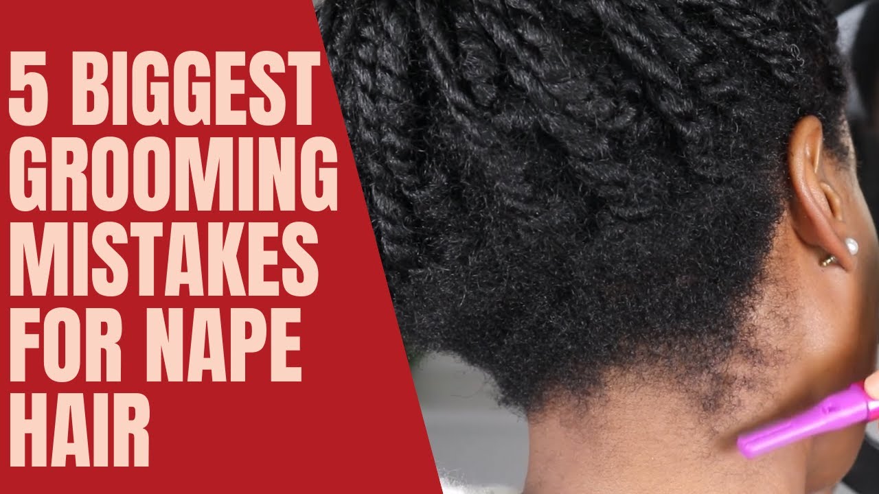 Cleaning Up the Kitchen - 5 of My Biggest Grooming Mistakes for Nape Hair