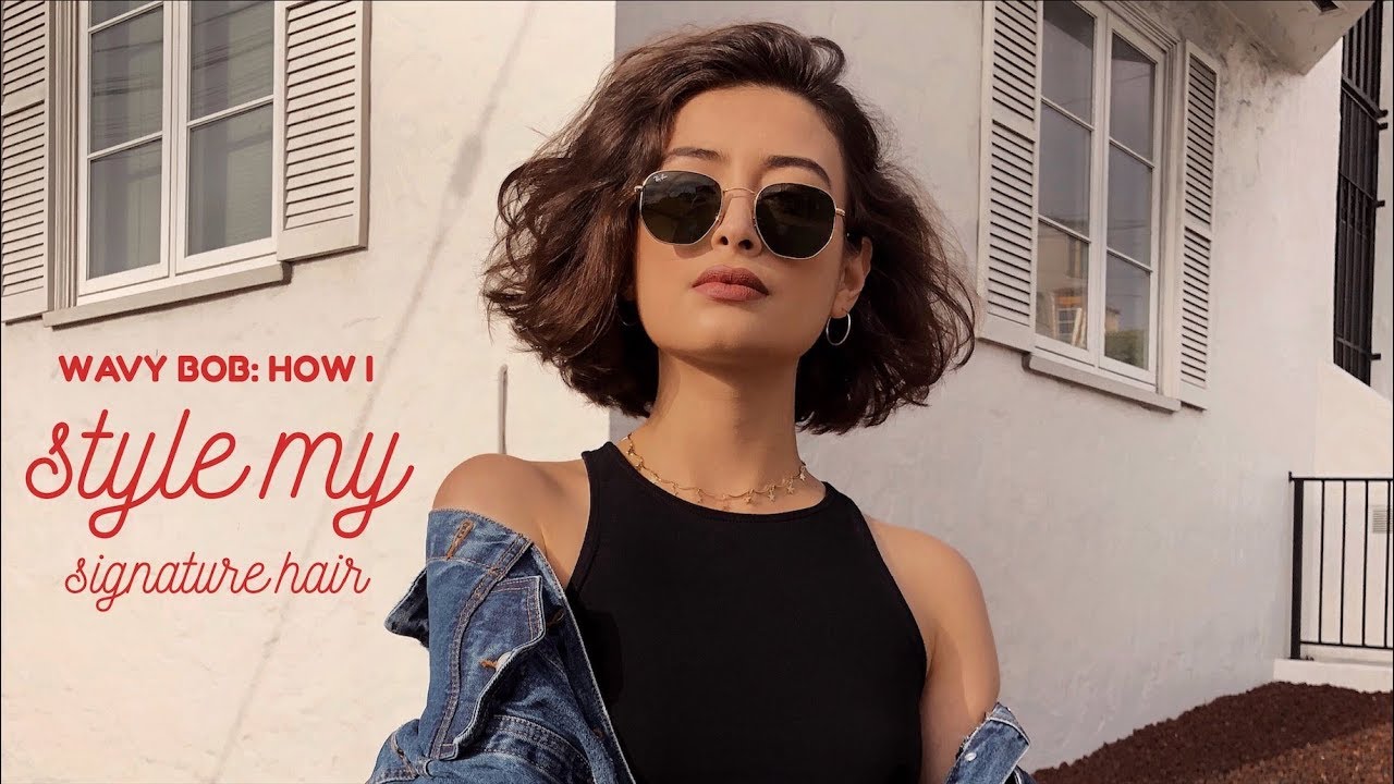 Wavy Bob: How I Style My Signature Hair