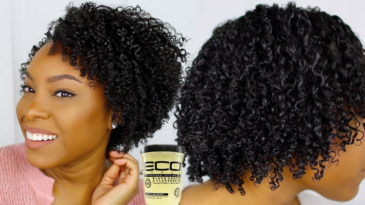 SUPER Defined Wash and Go Using Eco Styler Gel (No Flaking) | Volume & Definition on DAY 1!!