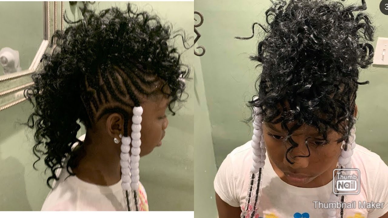 Mohawk Crochet braids and beads