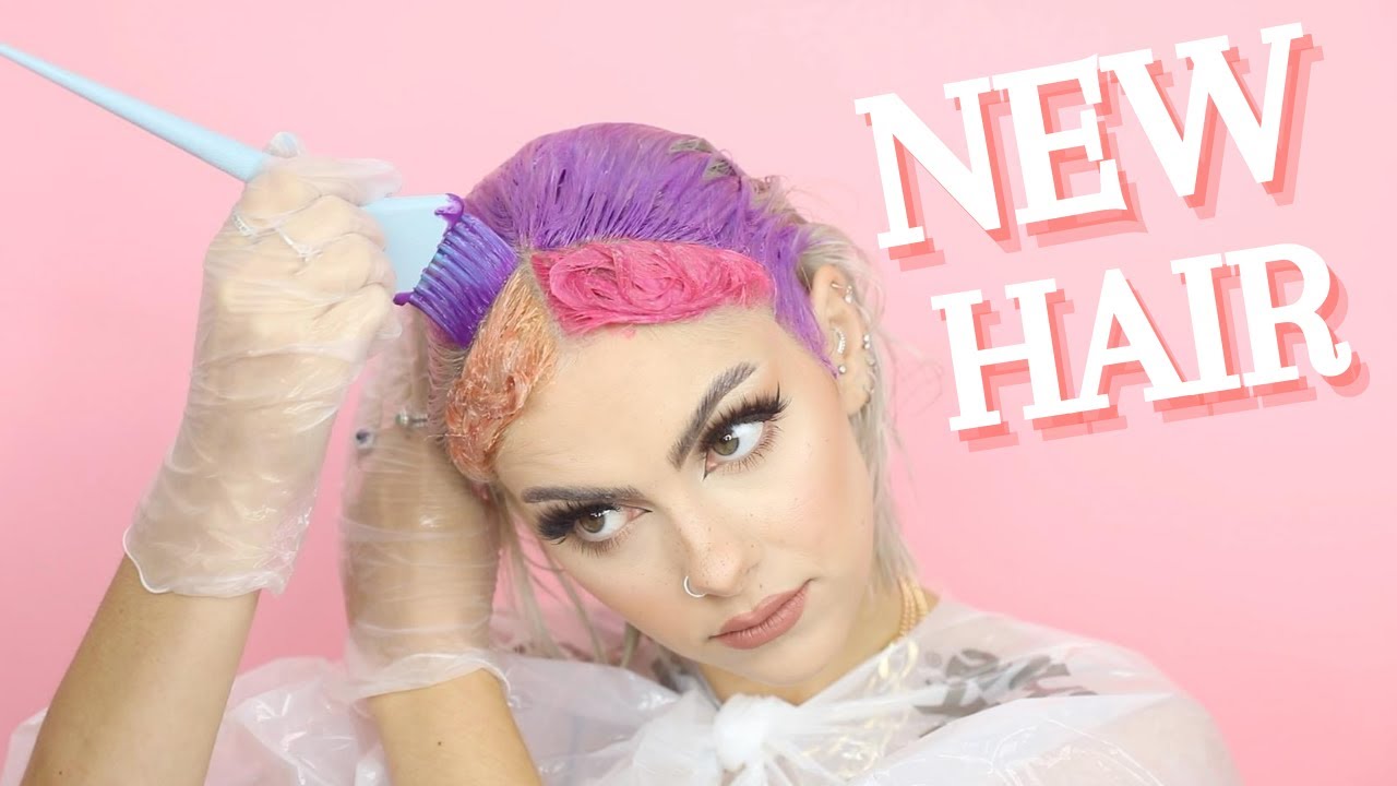 COLOURFUL EGIRL HAIR DYE