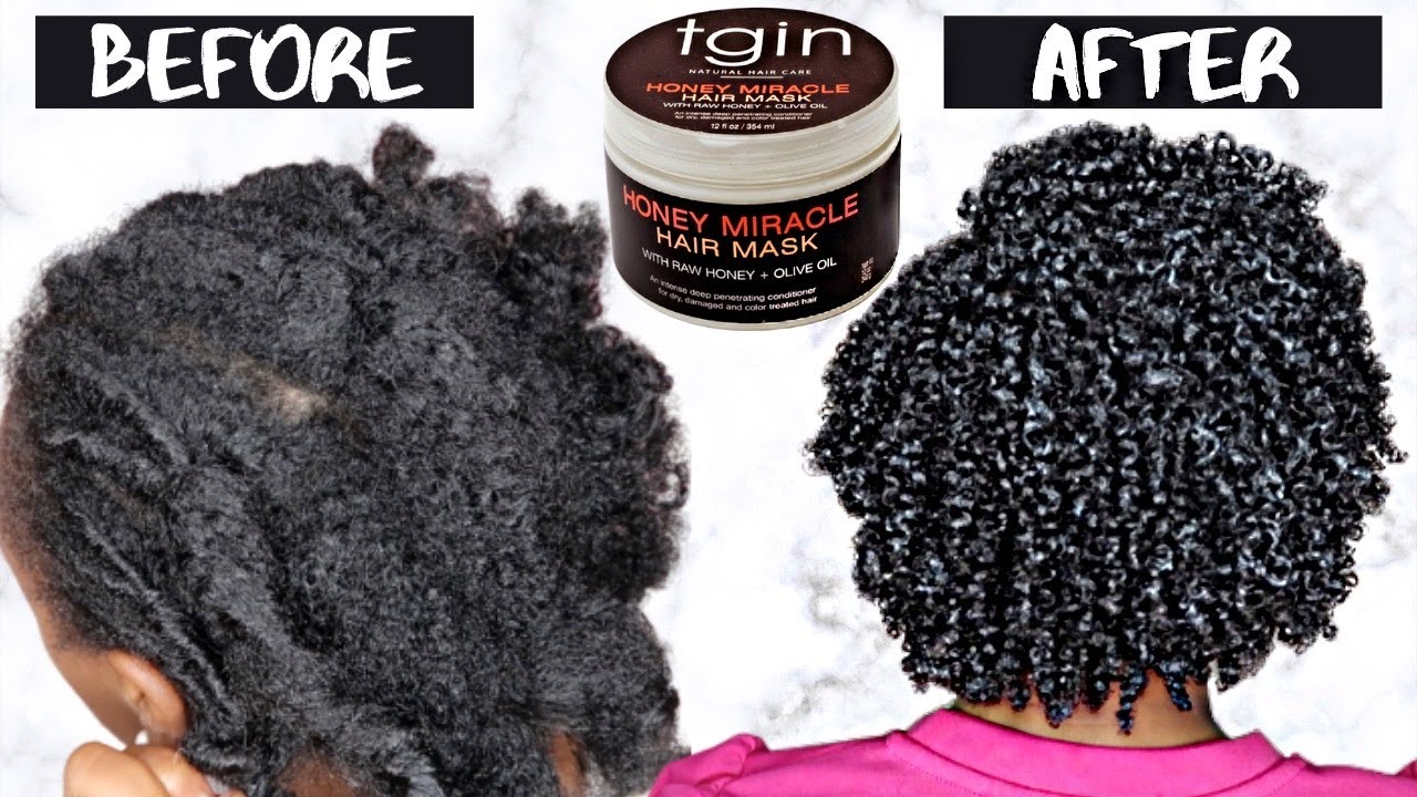 BEST DEEP CONDITIONER FOR DRY LOW POROSITY NATURAL HAIR | TGIN HONEY MIRACLE HAIR MASK