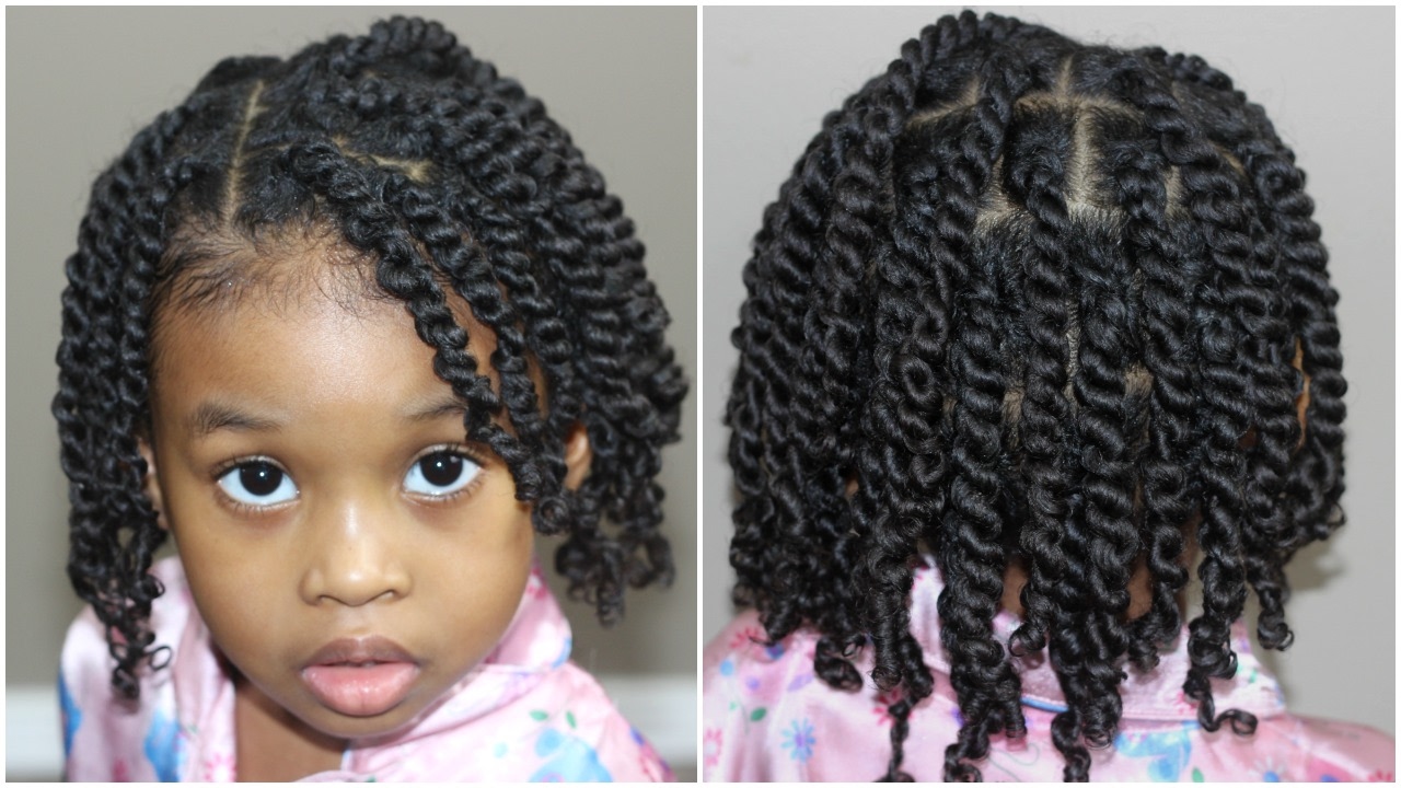 Two Strand Twists for Kids | Natural Hair