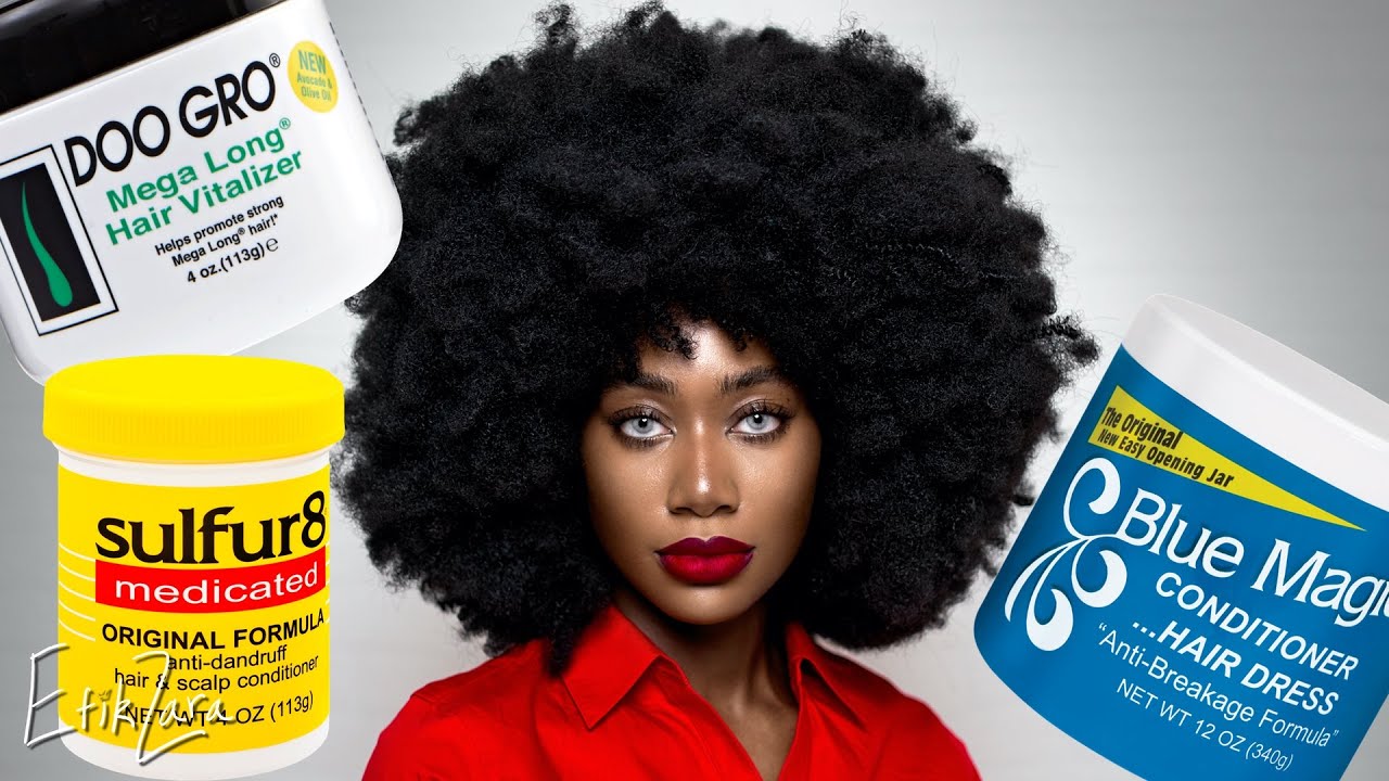 The TRUTH about GREASE + How I Use It To GROW Low Porosity 4c/4b/4a Hair | EfikZara