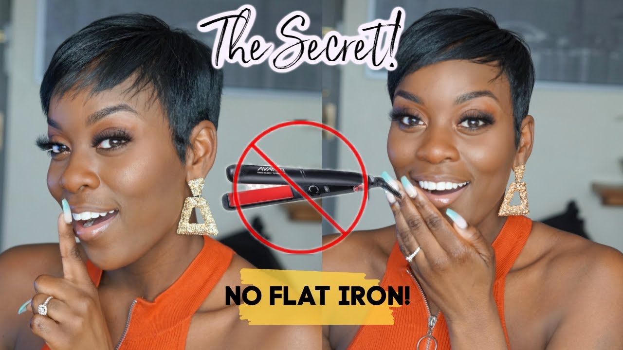 MUST TRY!|THE  QUICKEST WAY TO STYLE YOUR PIXIE!| Short Hair Tutorial!| Roxy Bennett