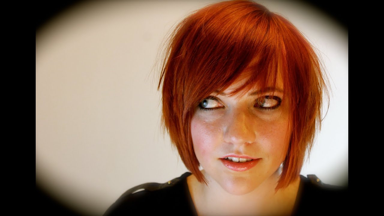 bob haircut - How to cut a graduated bob with a side bang similar to Kelly Ripa's New haircut