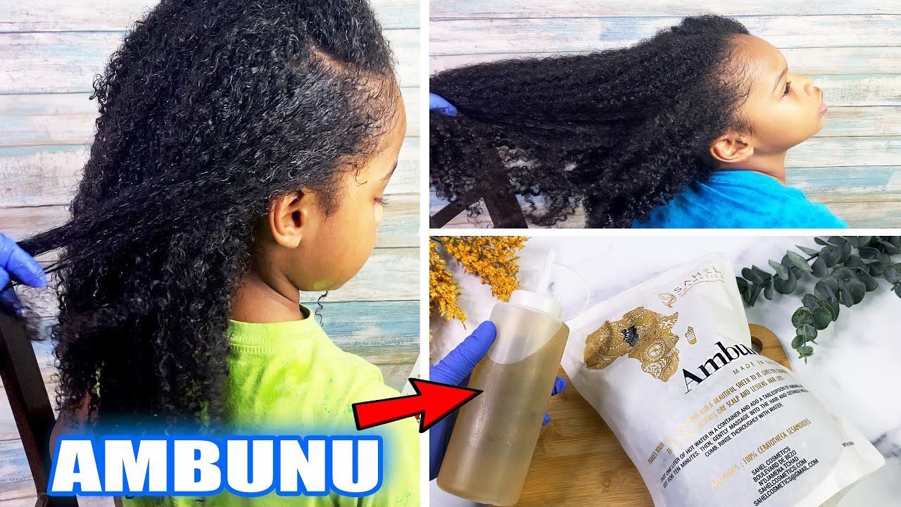 DIY HERBAL SHAMPOO | "AMBUNU" African Herb to CLEANSE, DETANGLE, & SOFTEN | Sahel Cosmetics