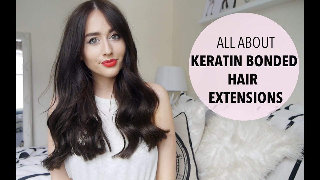 All About Keratin Bonded Hair Extensions | Before and After | Application | Sophie Milner