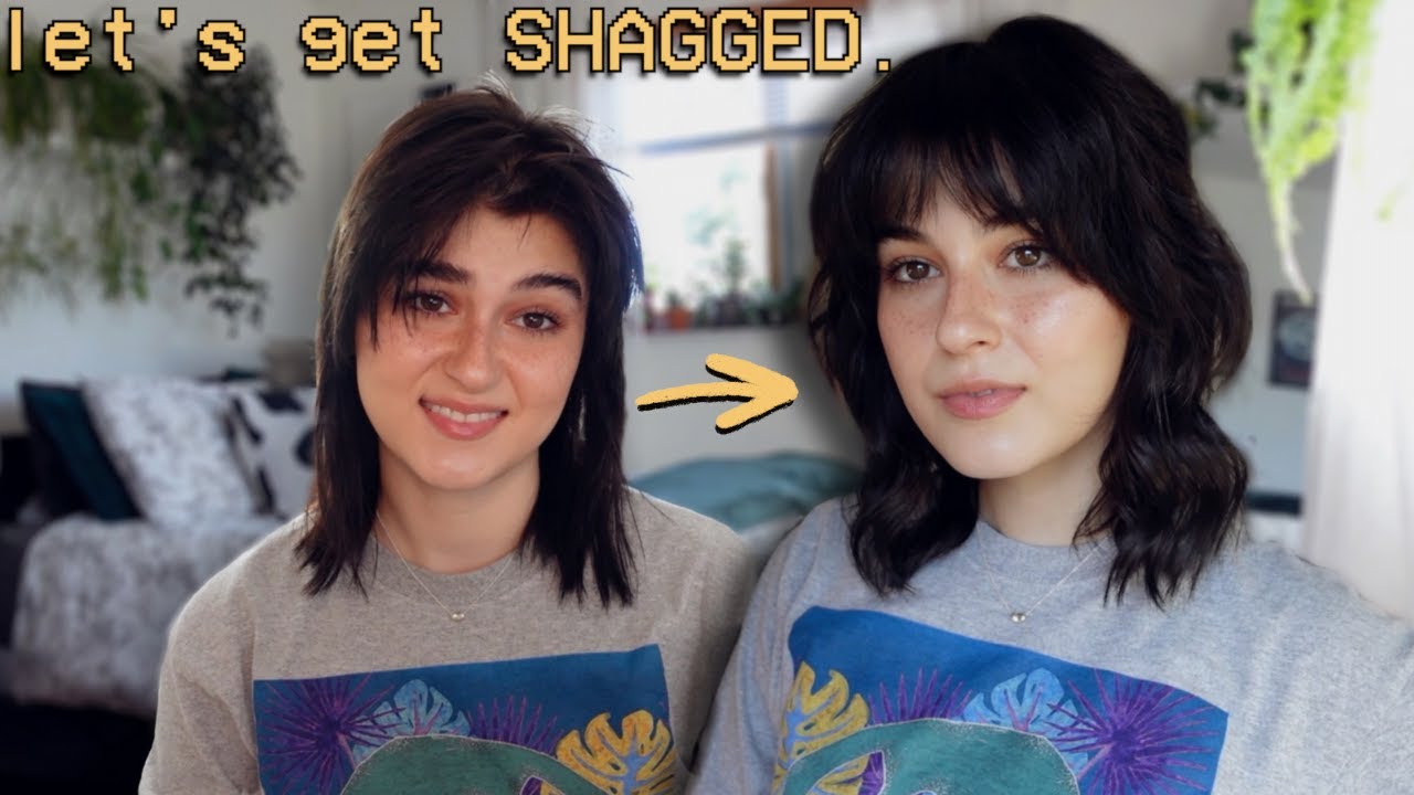 how to *easily* achieve a shag hairstyle.