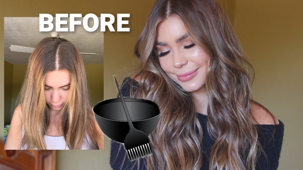 FOILING AND REFRESHING MY BRONDE HAIR COLOR | professional hairstylist tutorial