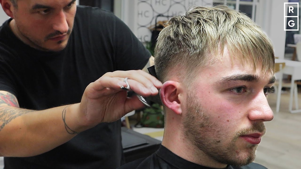 Straight Textured Fringe Haircut For Men | 2019 Hairstyle
