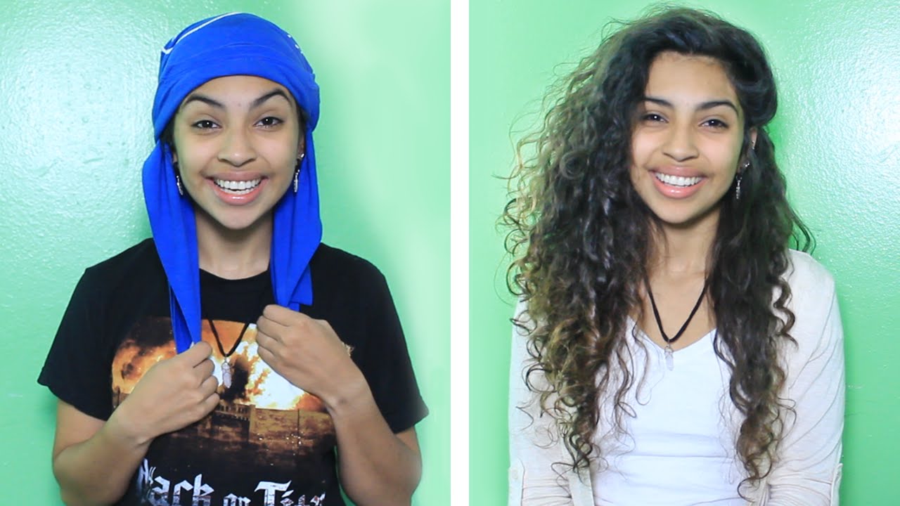 How To Plop Curly Hair