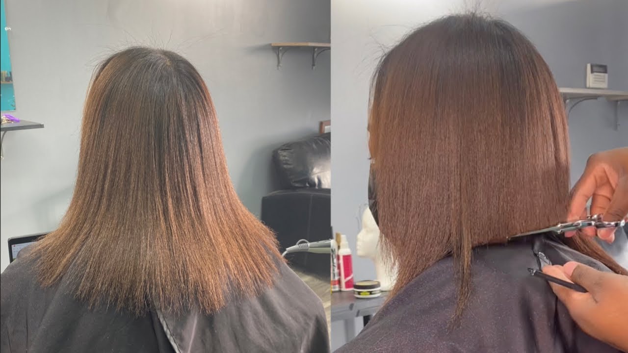 THE PERFECT BLUNT BOB - NATURAL HAIR