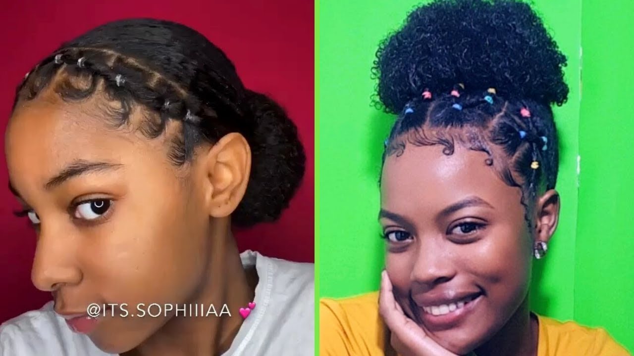 RUBBER BAND HAIRSTYLES 😍💖