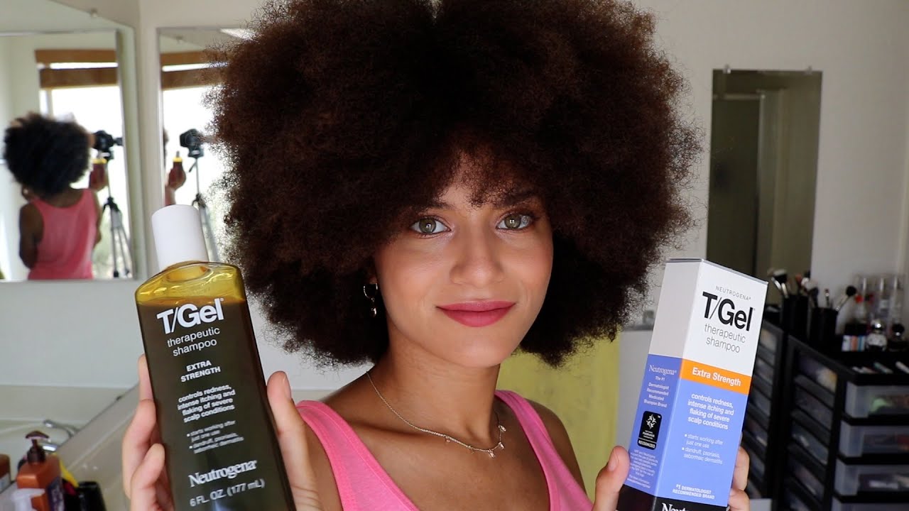 1ST IMPRESSION: Neutrogena T/Gel Extra Strength Shampoo | Type 4 Hair | Seborrheic Dermatitis