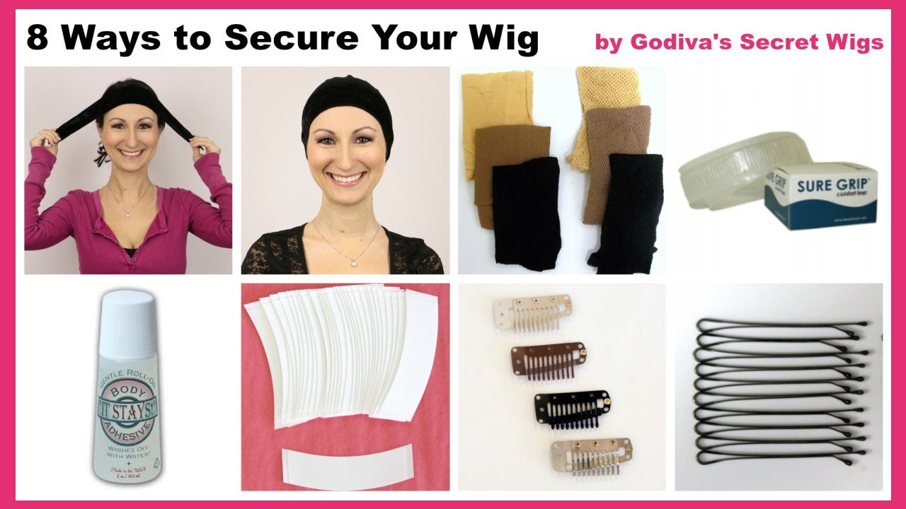 8 Ways to Secure Your Wig (Official Godiva's Secret Wigs Video)