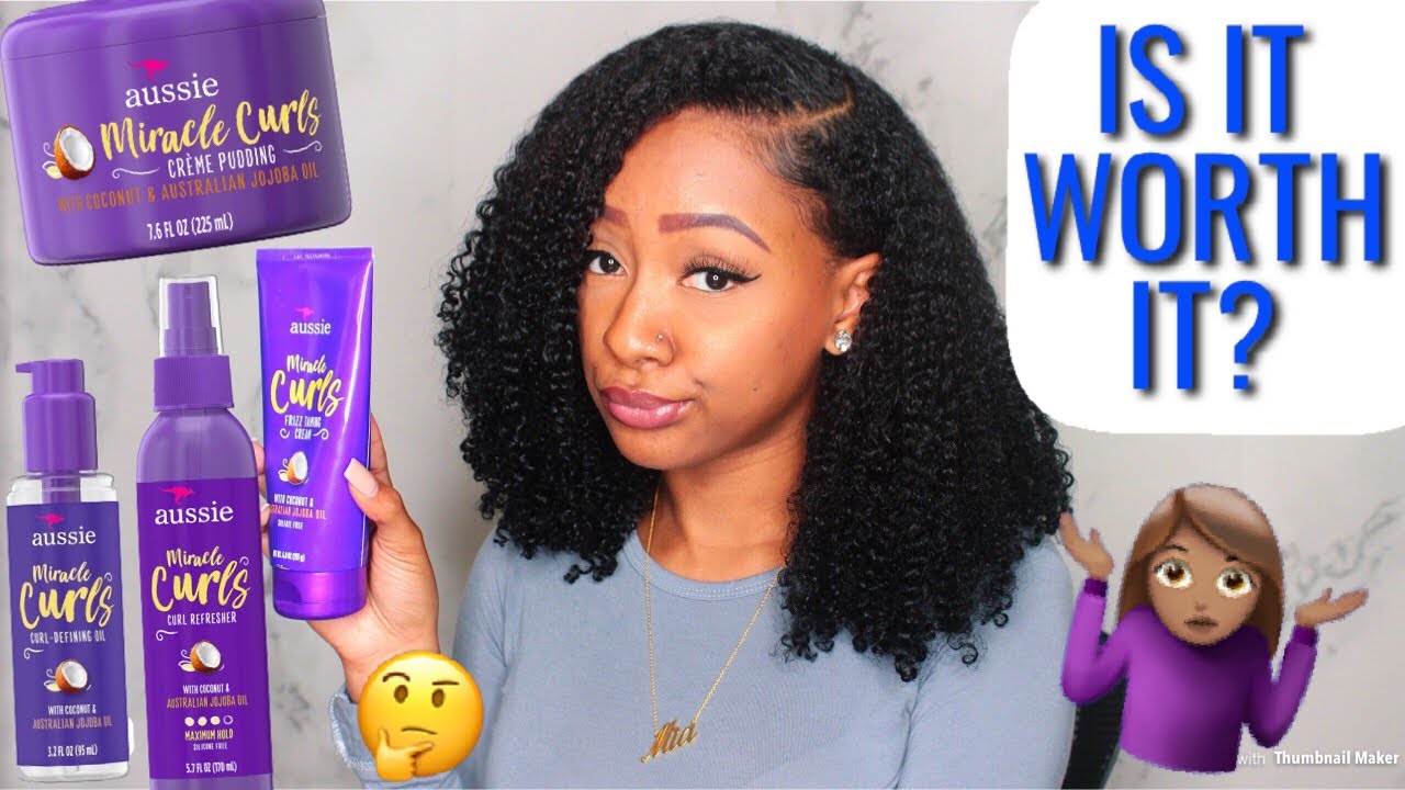 NEW AUSSIE MIRACLE CURLS PRODUCT REVIEW | IS IT WORTH IT??