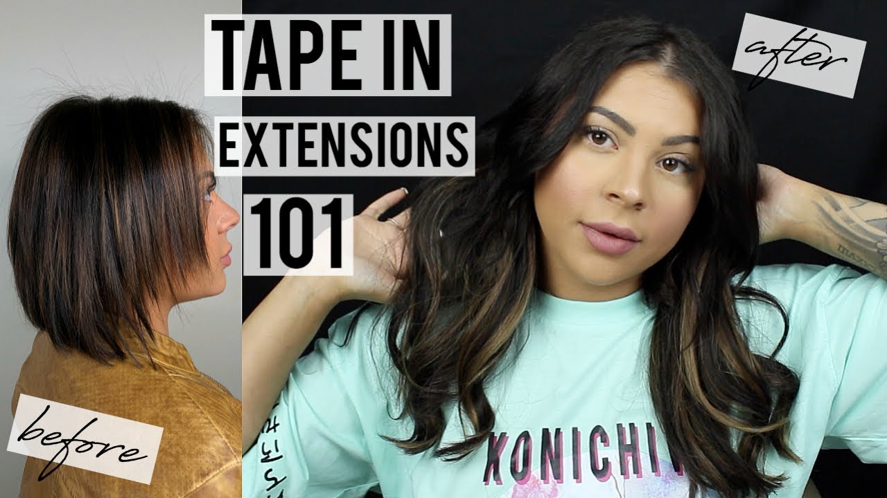 EVERYTHING YOU NEED TO KNOW ABOUT TAPE IN EXTENSIONS | PRICE, MAINTENANCE, ETC. | HAIRTALK