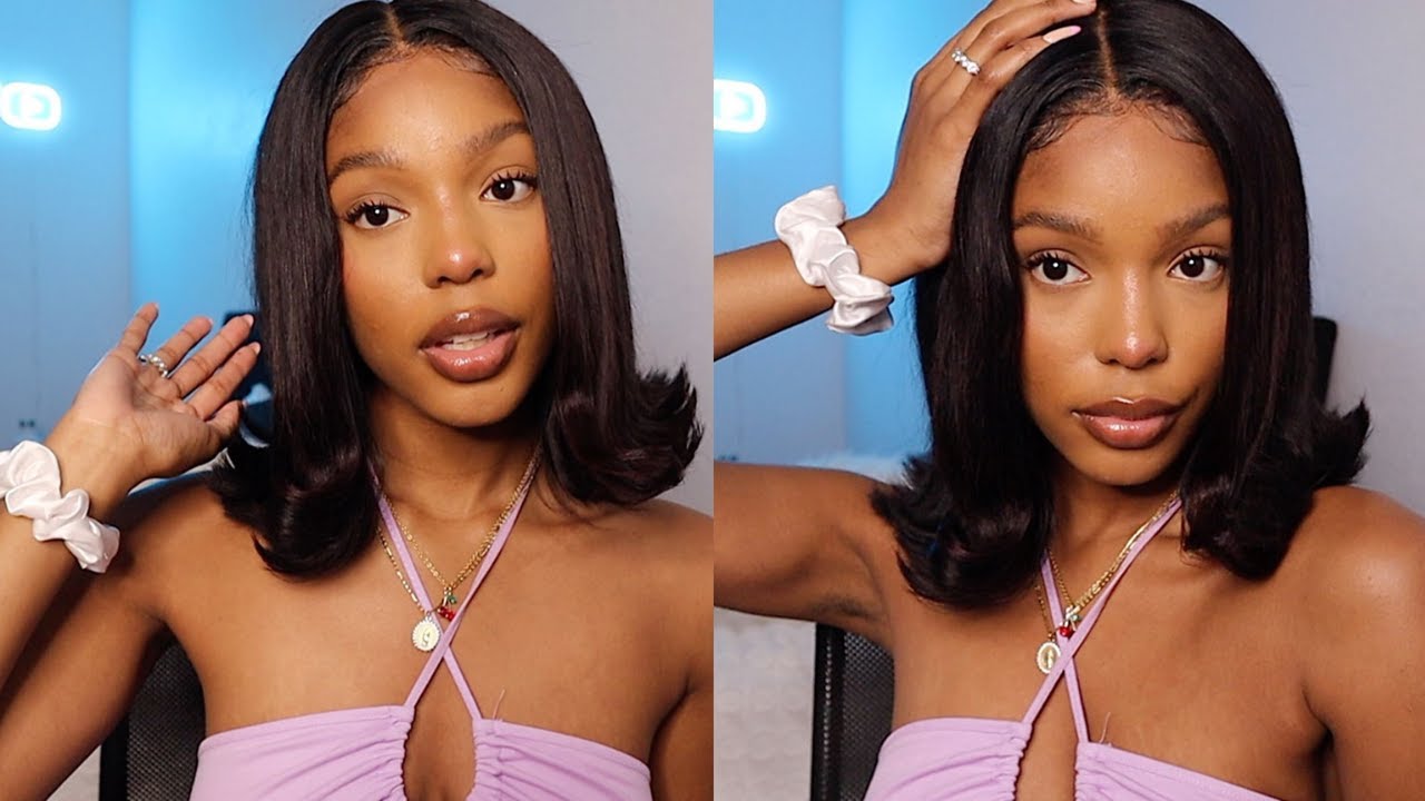 Attempting The Flipped Ends 90s Hairstyle|  ft.Original Queen Hair