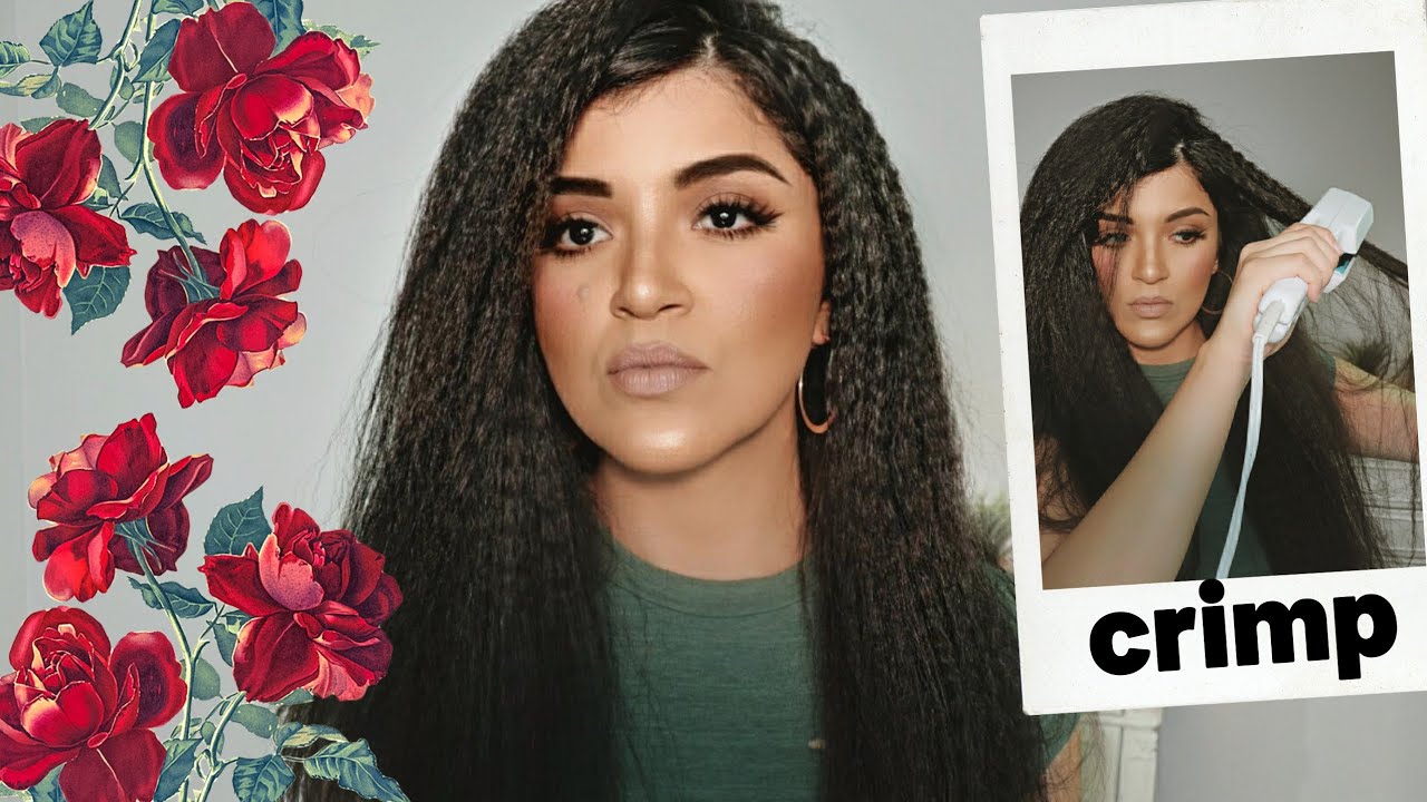 HOW TO CRIMP YOUR HAIR TUTORIAL