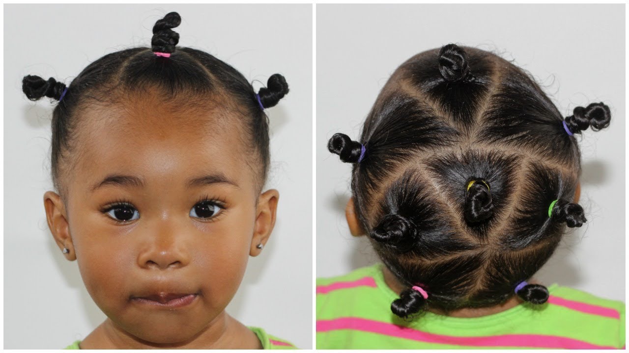 Toddler Bantu Knots | Toddler Hairstyles