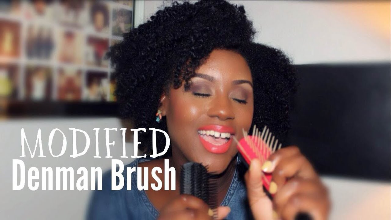 How to Modify a Denman Brush | Natural Hair Tools